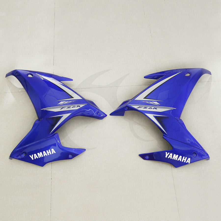 Amotopart 2009-2015 Yamaha FZ6R Kit de carenado azul