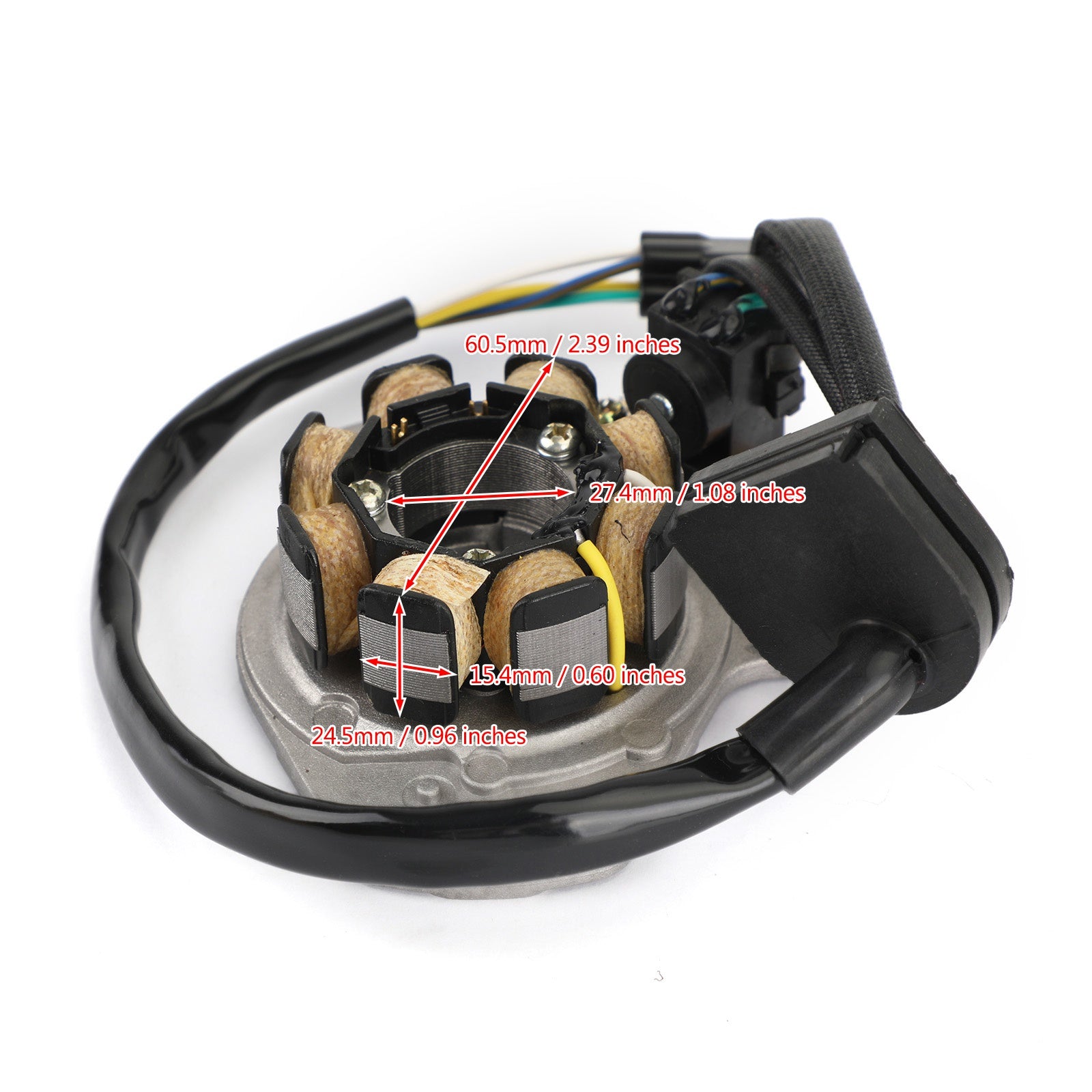 STATOR-GENERATOR-LICHTMASCHINE Passend für Honda CR250R CR 250 R 02-07 31100-KZ3-J41