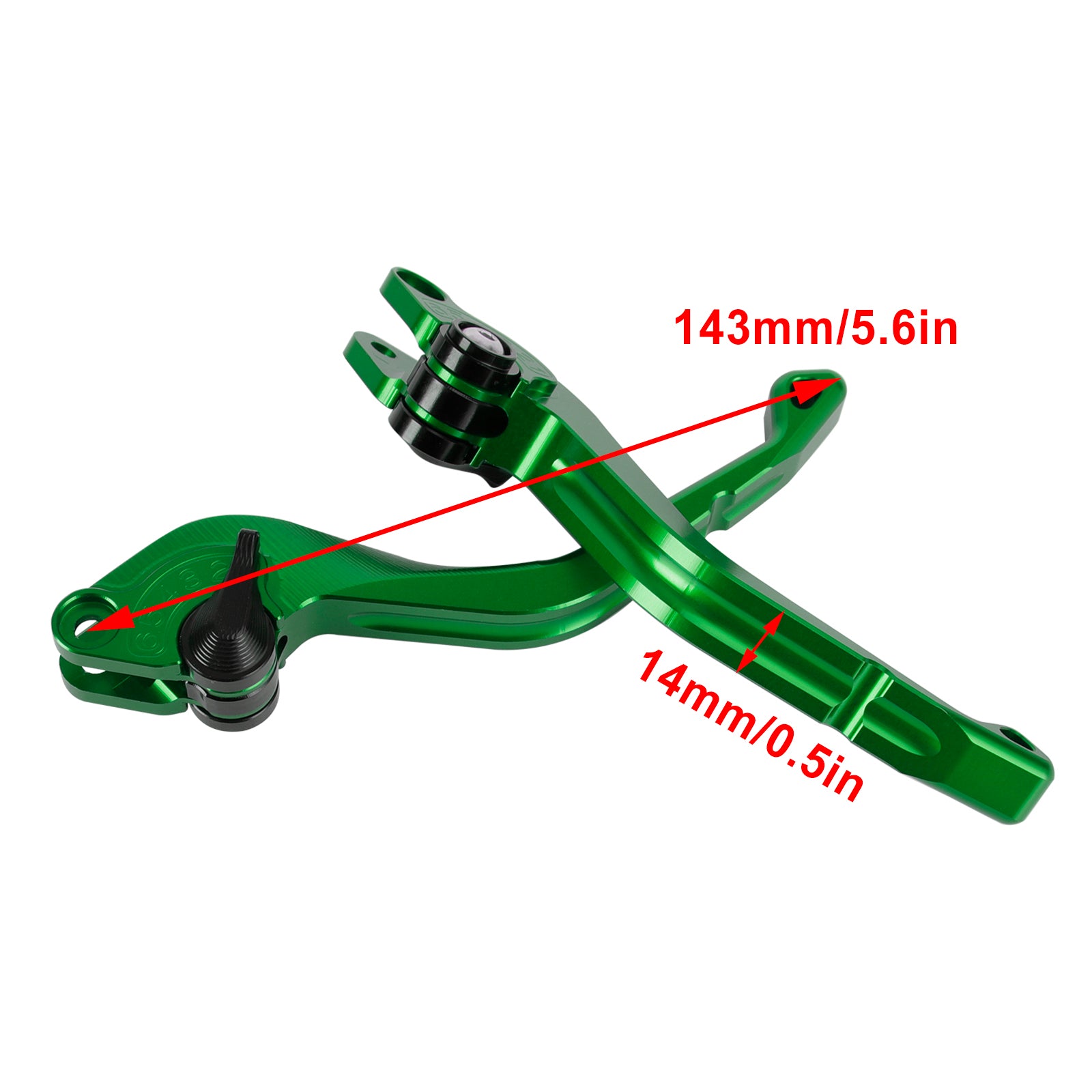 NEW Short Clutch Brake Lever fit for Kawasaki Z750R Z1000 ZX10R ZX6R/636