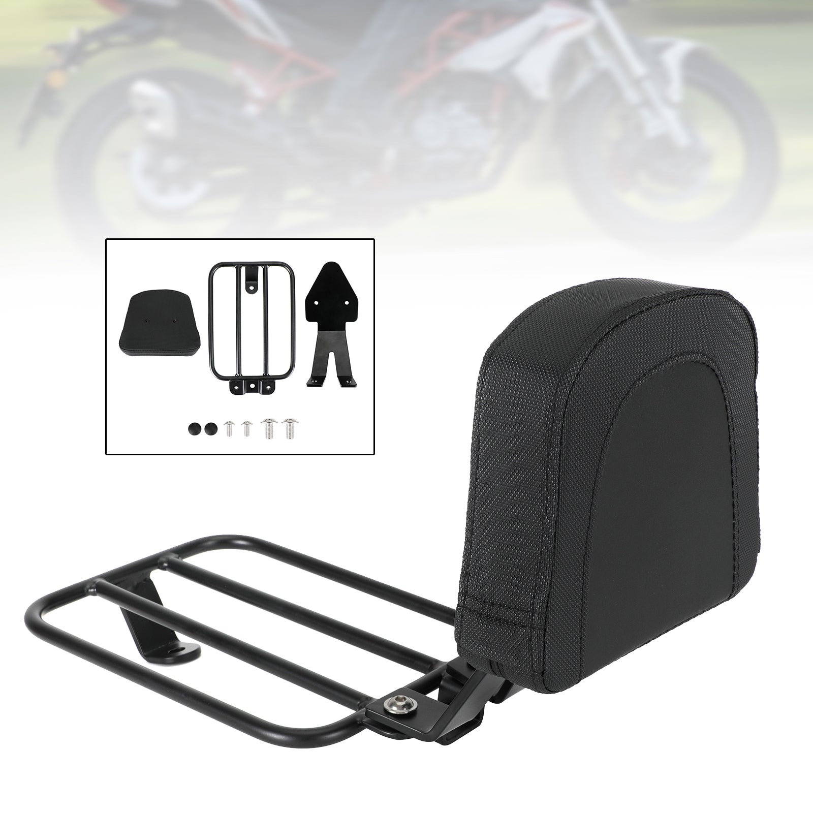 Rear Luggage Backrest Rack fit for Kawasaki Vulcan VN650 2015-2021 Generic