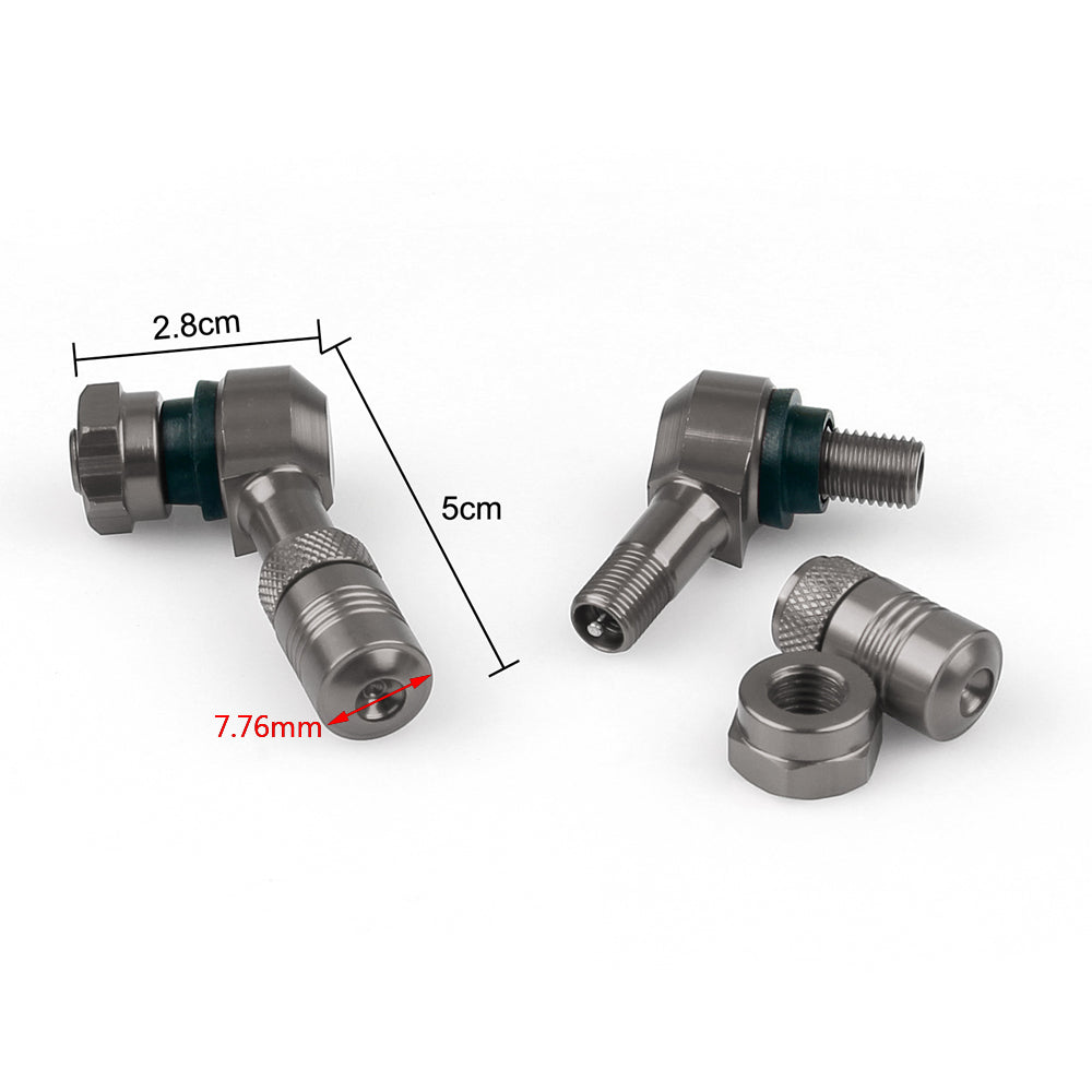 Valves de pneu de roue, capuchon de pneu à Air, adapté à Yamaha R1 R6 R6S v-star FZ1 FZ6 TIT générique