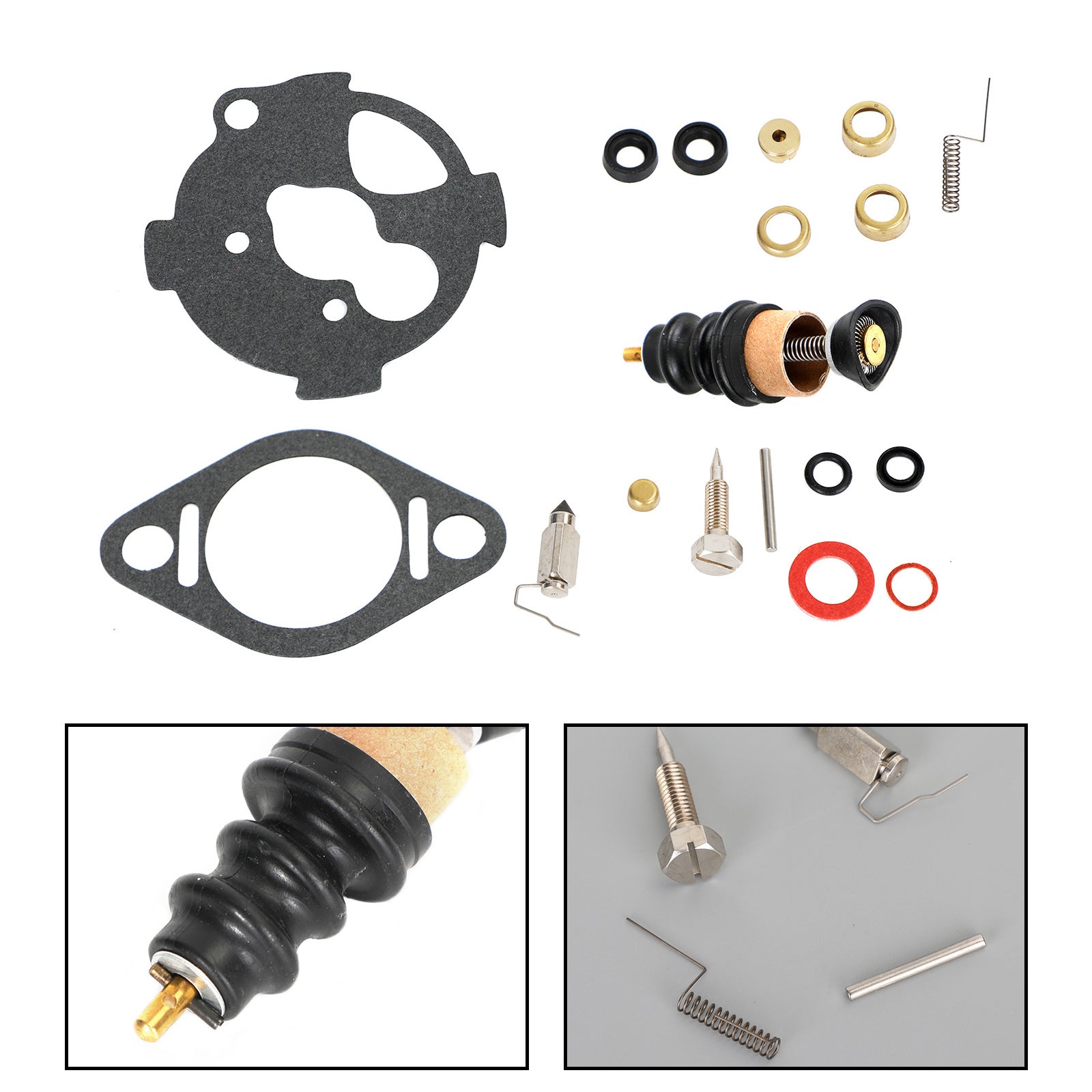 Kit de reconstruction de carburateur adapté aux modèles FL FX XL pré-1976 36 mm 38 mm 40 mm 27132-71 générique