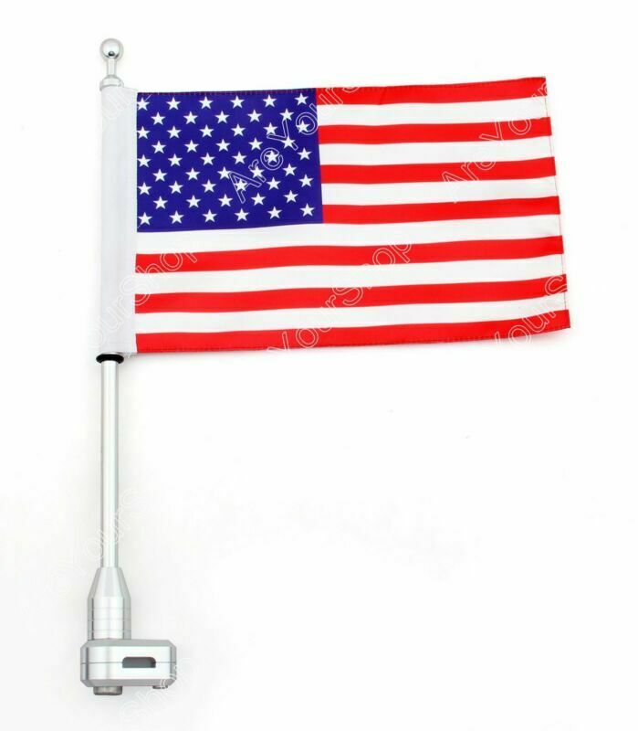 Portapacchi Honda GoldWing per asta 2001-2012 USA bandiera americana per bagagli verticale GL1800 