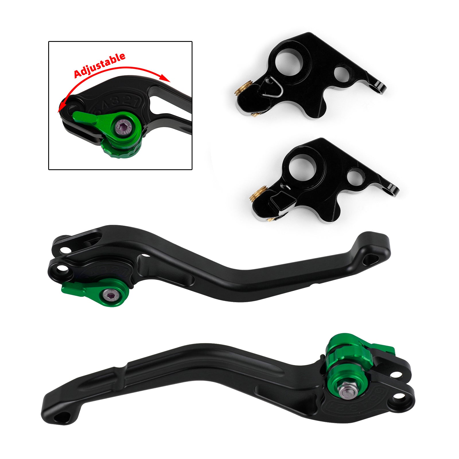 Nouveau levier de frein d'embrayage court adapté pour Ducati 400 620 695 696 796 MONSTER S2R