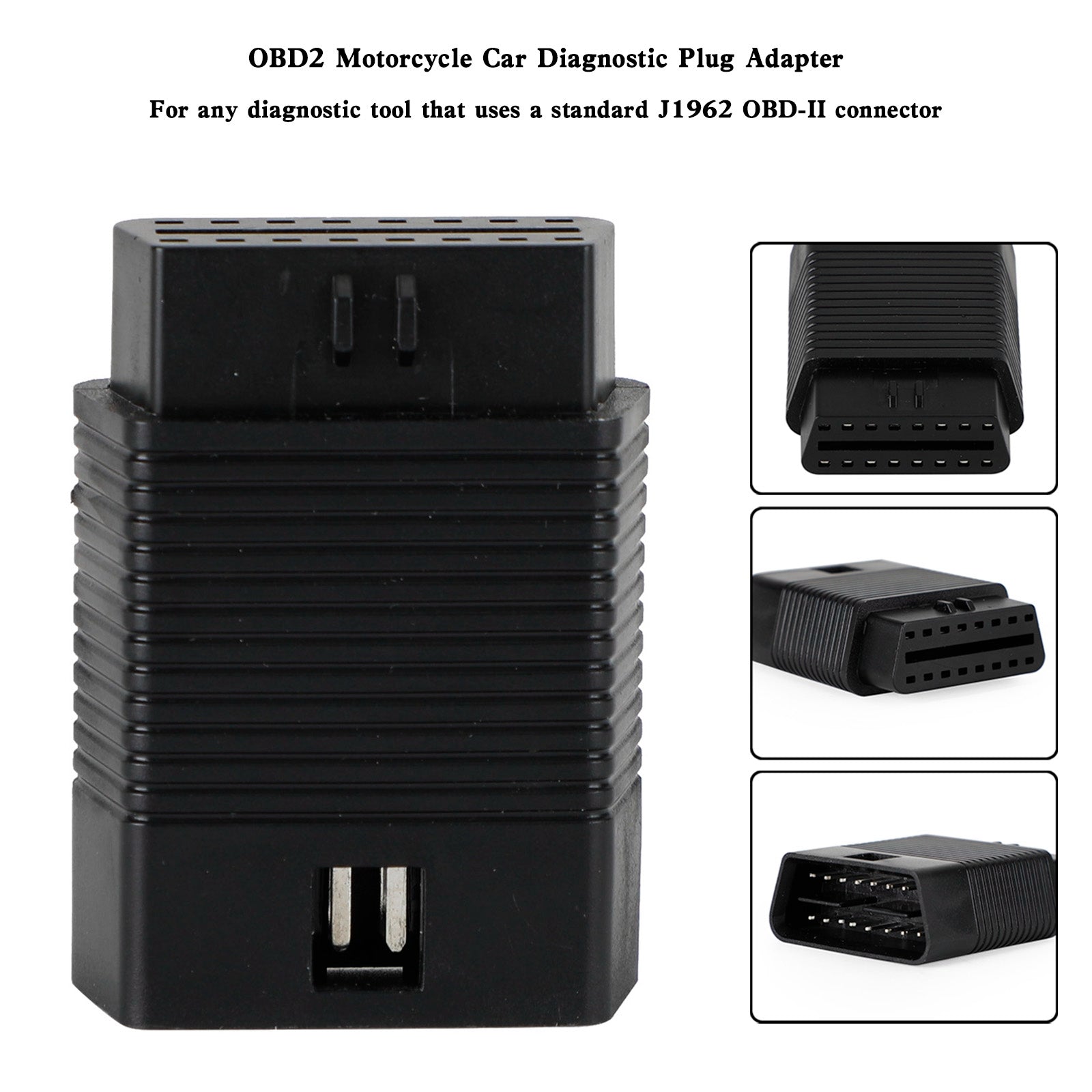 OBD2 Scanner Partner 16 Pin Male to Female Diagnostic Adapter Connecto