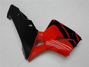 Amotopart 2005–2006 CBR600RR Honda Verkleidung Schwarz Rot Kit