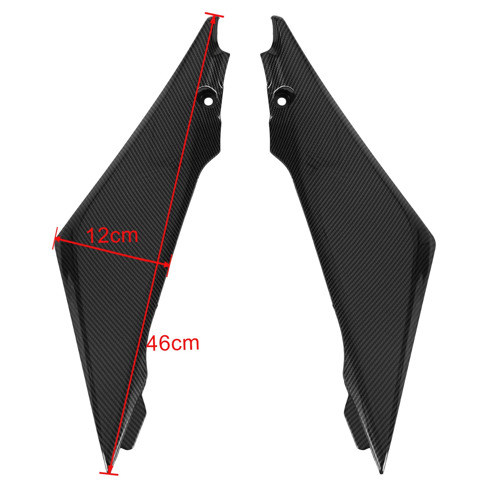 Pannello di copertura del rivestimento laterale del serbatoio del gas Carena per Suzuki GSXR1000 2005-2006 K5 generico