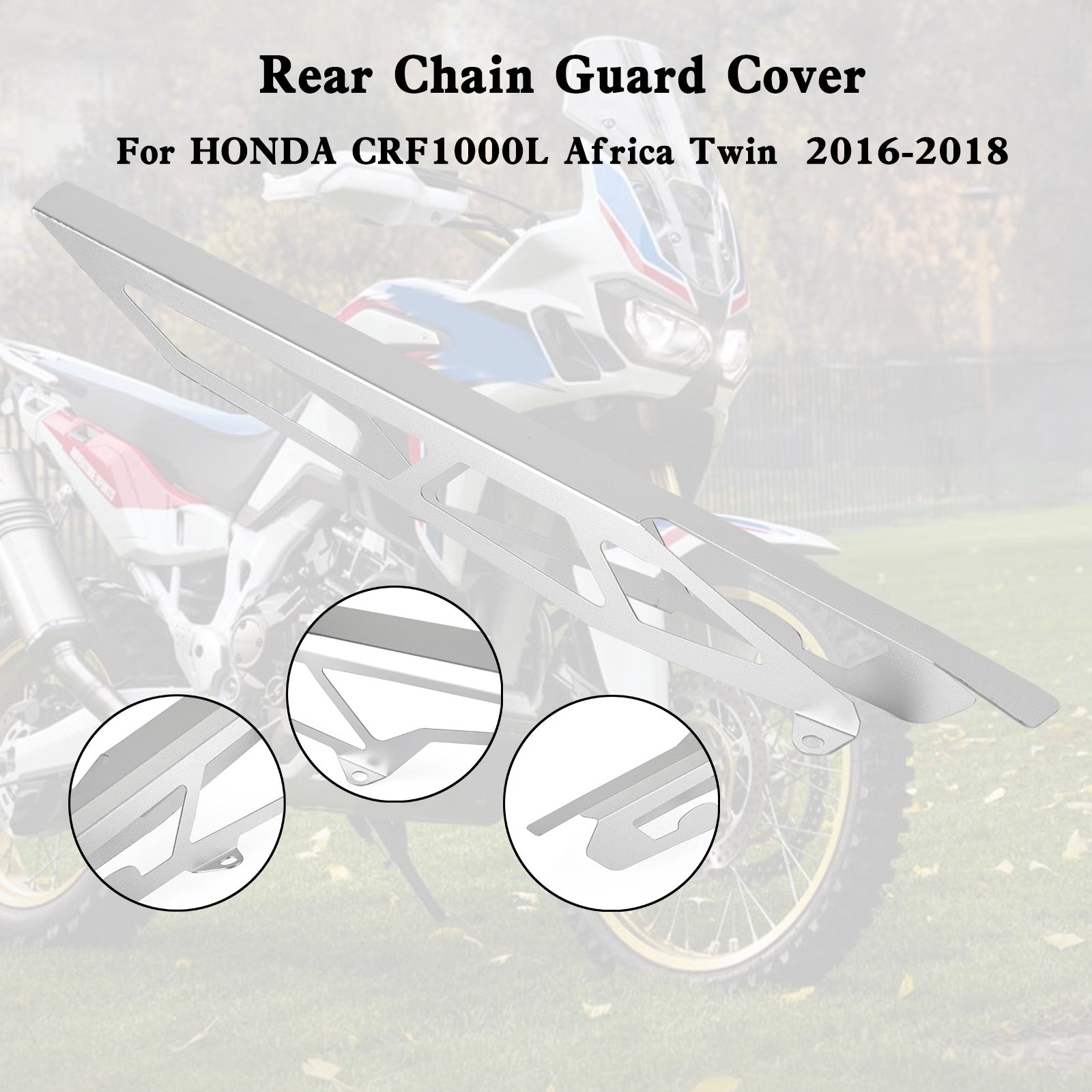 Sprocket Chain Guard Cover For HONDA CRF1000L Africa Twin 2016-2018 Generic