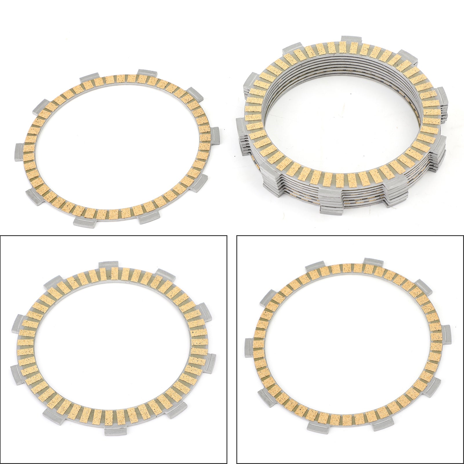 Clutch Friction Plate Kit Set for Honda CBR CBF 600 VFR 700 750 800