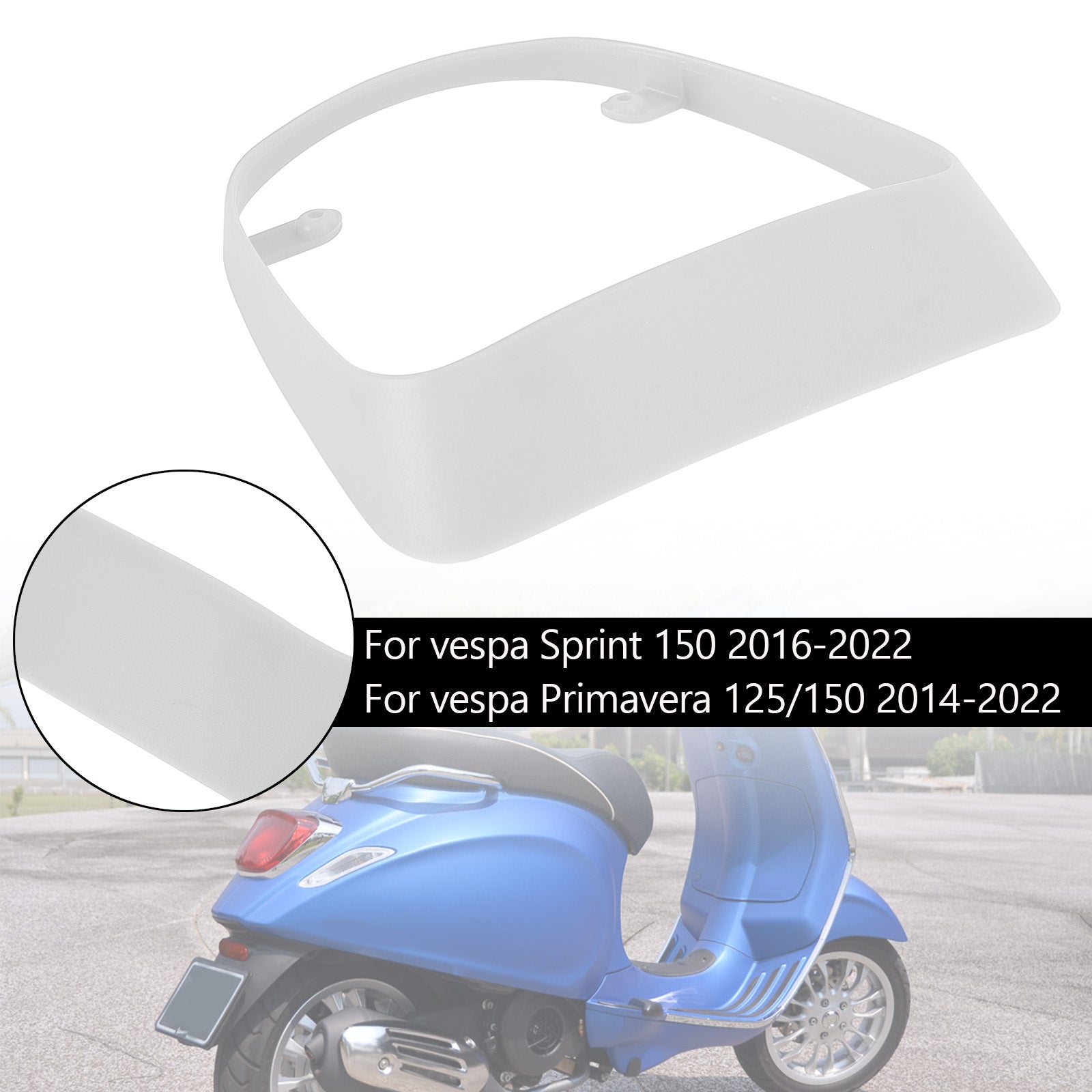 テールライトカバー リアランプガード Sprint Primavera 125/150 2014-2022用