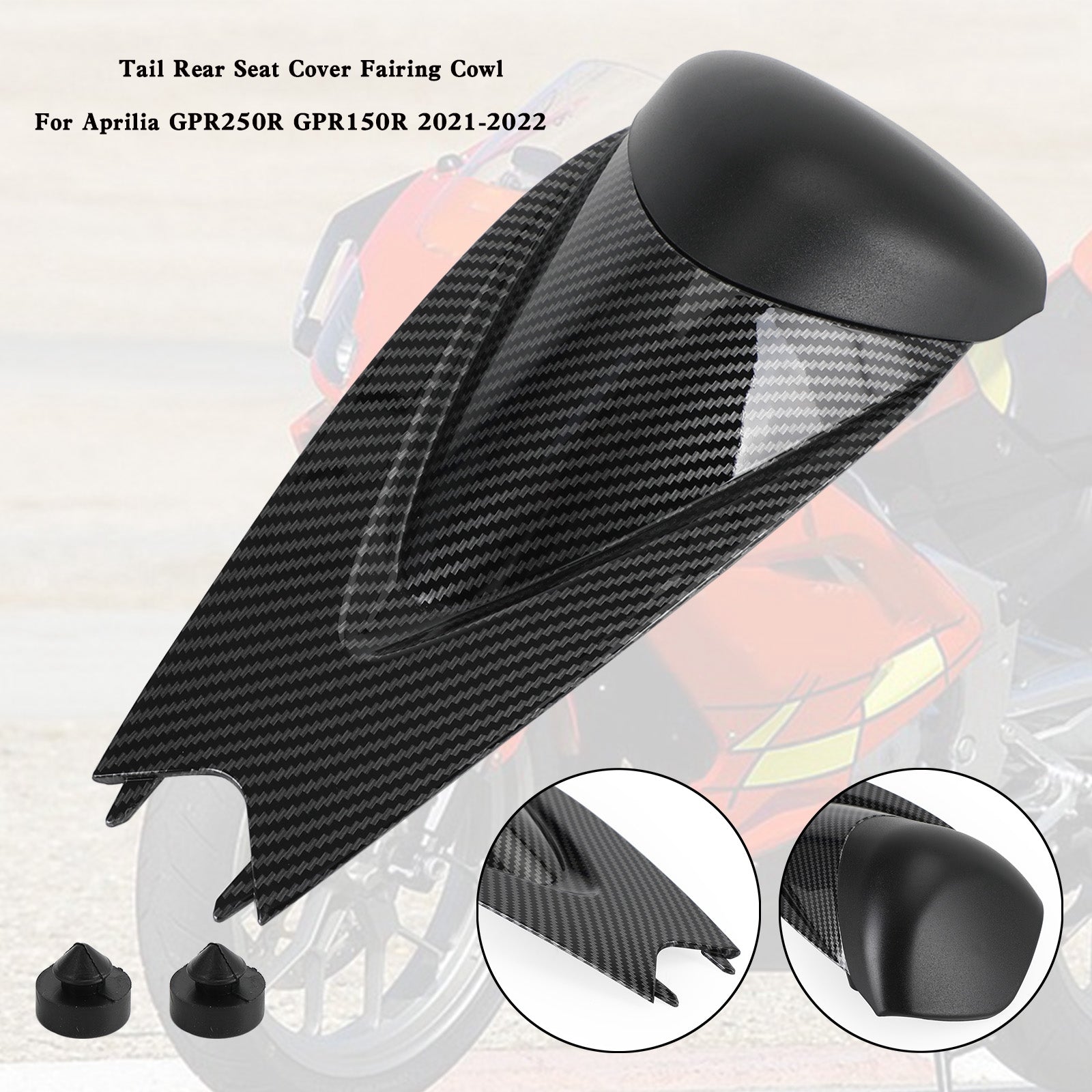 Tail Rear Seat Cover Fairing Cowl For Aprilia GPR250R GPR150R 2021-2022