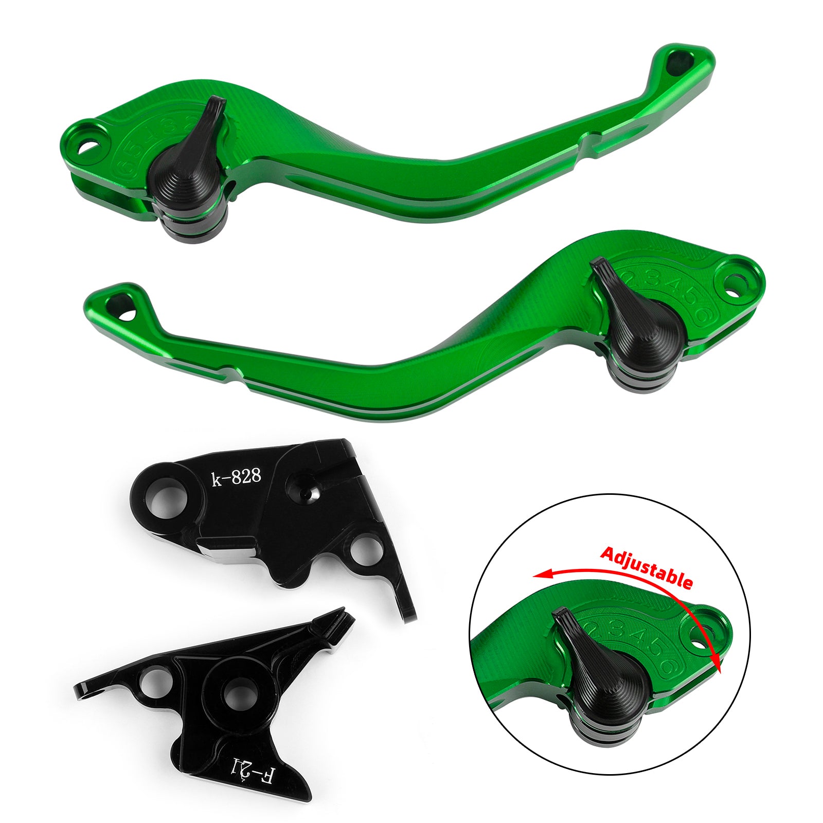 CNC Short Clutch Brake Lever fit for Kawasaki Z750 07-12 Z800/E version 13-16