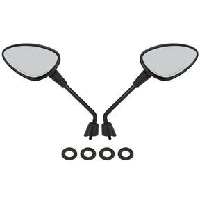 Mirror PAIR Black For Vespa GTS HPE, Sprint, Primavera, 50, 125, 150, Elettrica