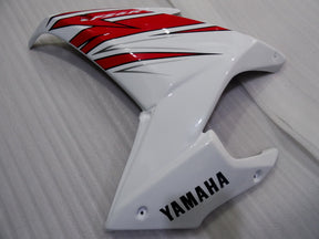 Amotopart 2009-2015 Yamaha FZ6R 
White Red Fairing Kit