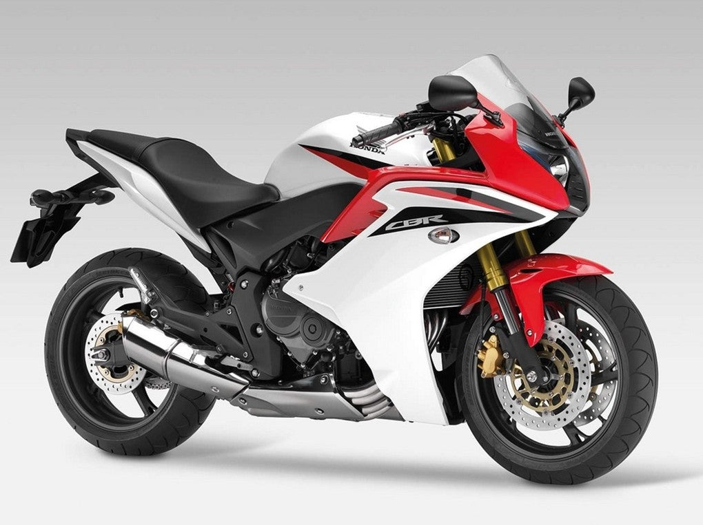 Amotopart 2011-2013 Honda CBR600F Fairing White&Red Kit