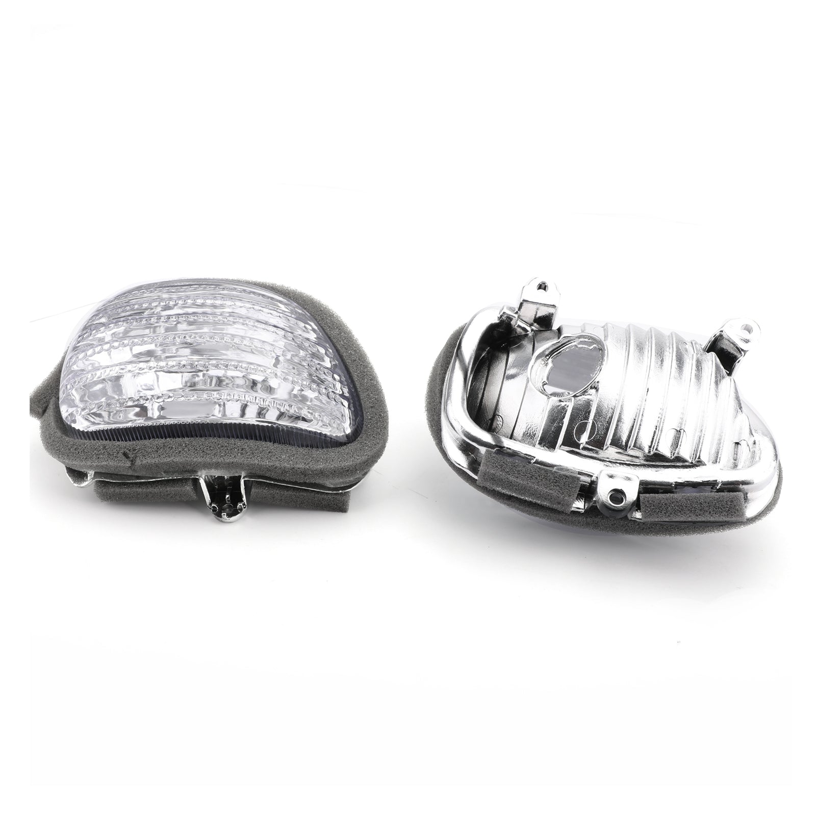 Front Turn Signals Lens Fit For Honda GL1800 Goldwing 2001-2010 Clear