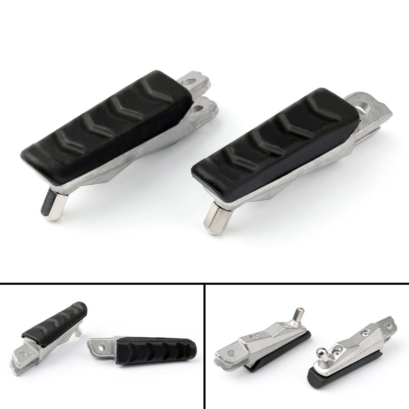 Front Footrest Pedals Foot Pegs For BMW F800GT 11-13 F800S 04-08 F800ST 04-12