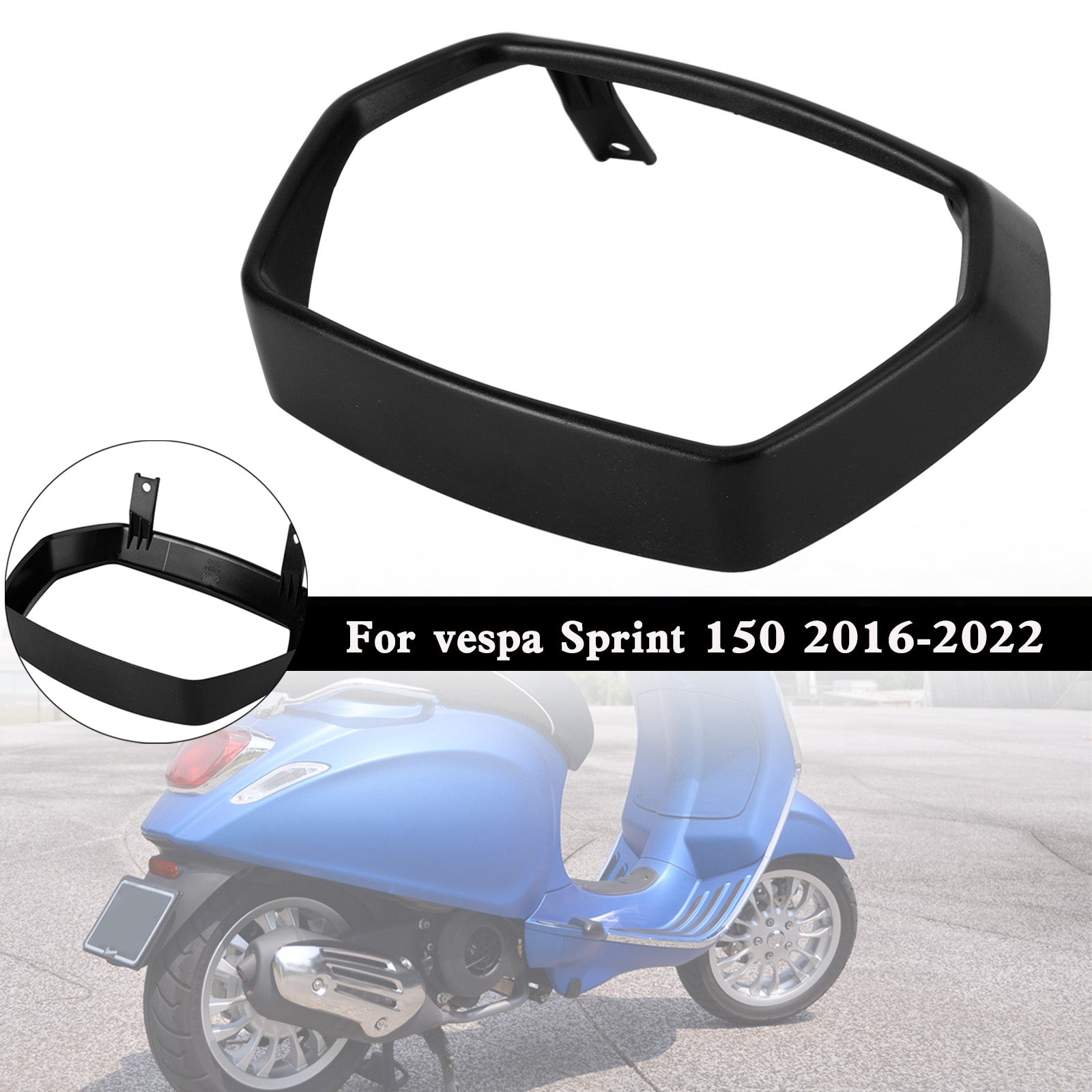 Copertura faro lunetta rivestimento bordo protezione protezione per vespa Sprint 150 2016-2022