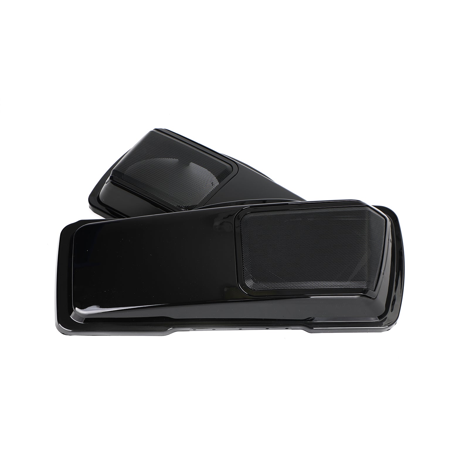 Couvercles de haut-parleur 6x9, sacoche noire vive pour Harley Touring 1994-2013 générique