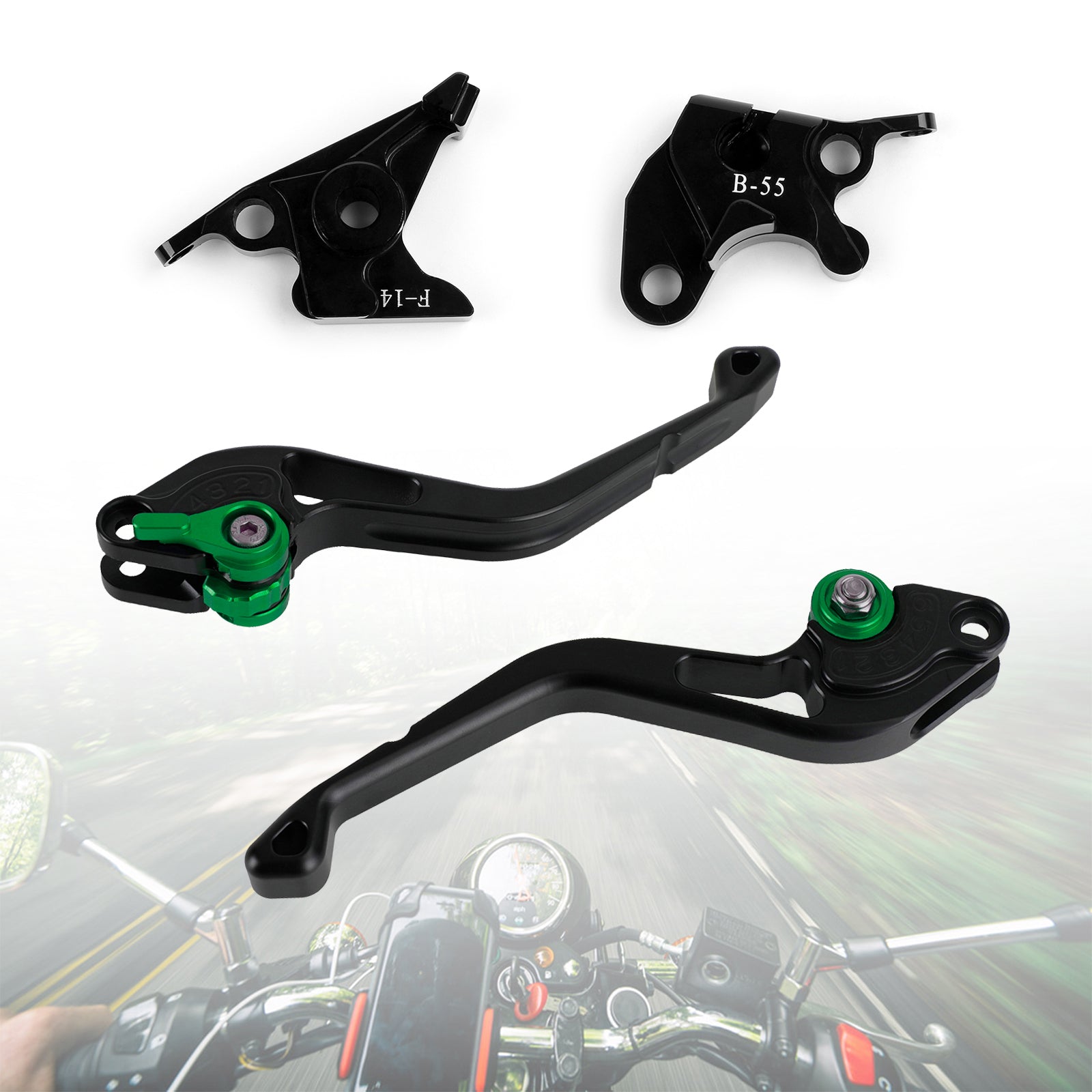 NUOVA leva freno frizione corta adatta per Buell XB12R XB12Ss XB12Scg M2 Cyclone