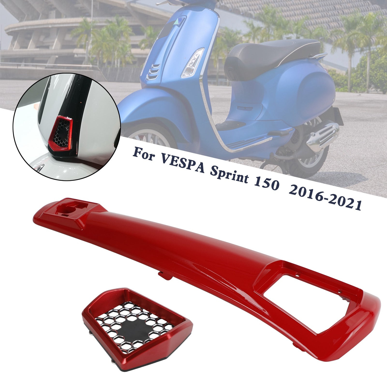 Steering Horn Cover fairing For VESPA Sprint Primavera 125/150 2014-2021