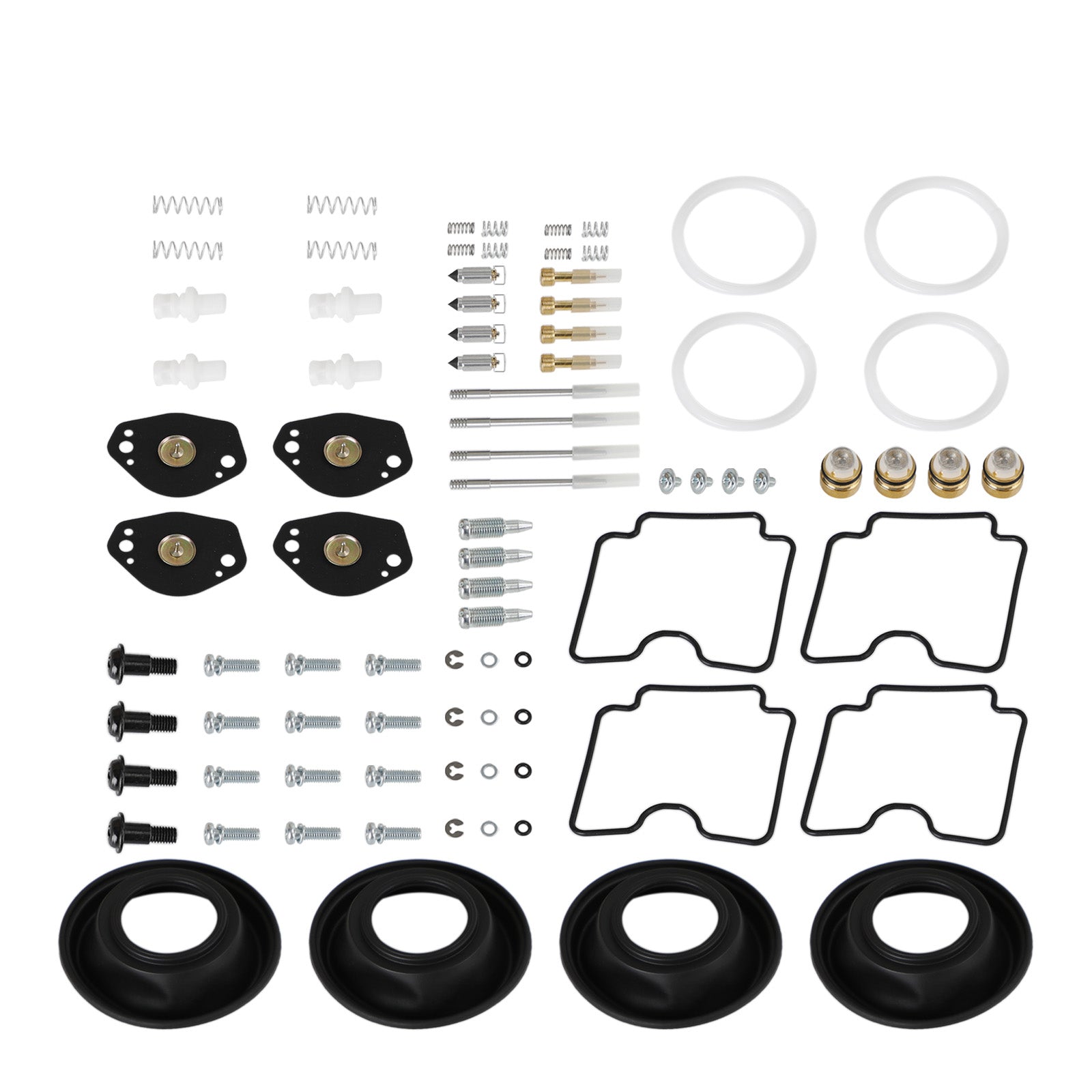 Kit de réparation de reconstruction de carburateur 4X, adapté à Suzuki DRZ400 DRZ400E DRZ400S DRZ400SM générique