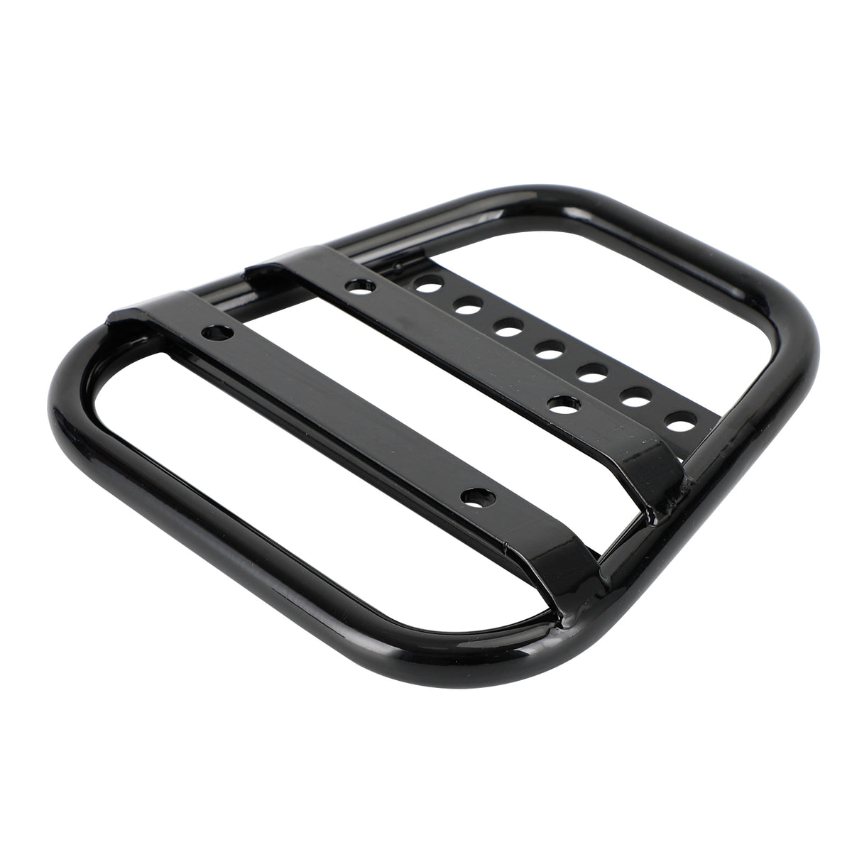 Portaequipaje Negro Para Street Scrambler 2016-2022 Solo Rack Sin Respaldo