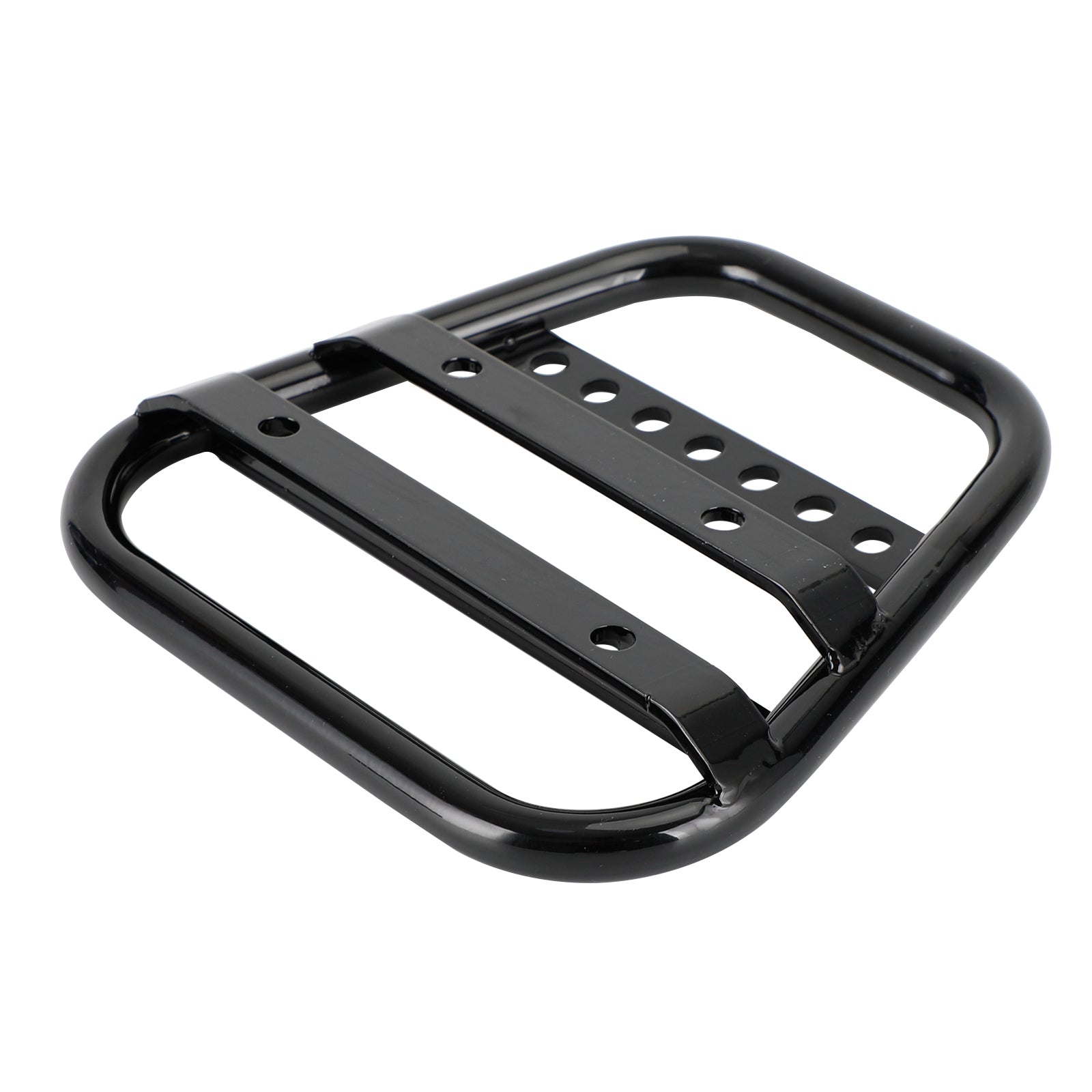 Black Luggage Rack For Street Scrambler 2016-2022 Solo Rack Without Backrest