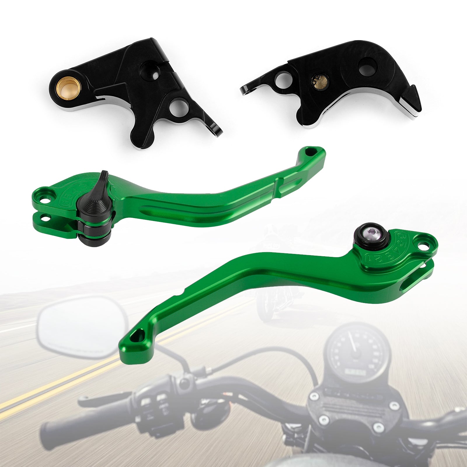 CNC Short Clutch Brake Lever fit for Suzuki GSXR600 750 06-10 GSXR1000 05-06