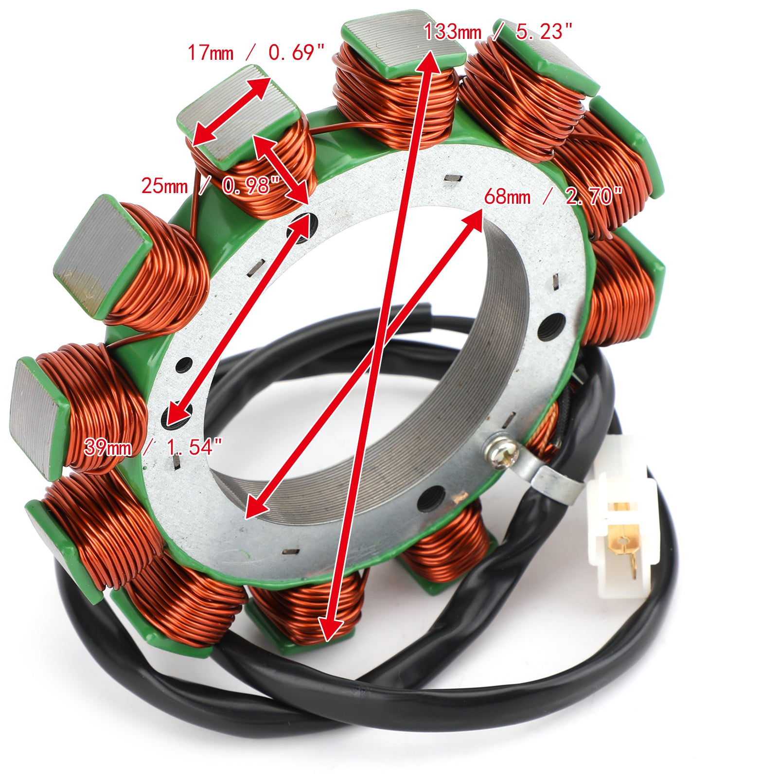 Stator-Ladespule für Kawasaki MULE 2500 2510 4X4 2520 Turf 94-00 59031-2103