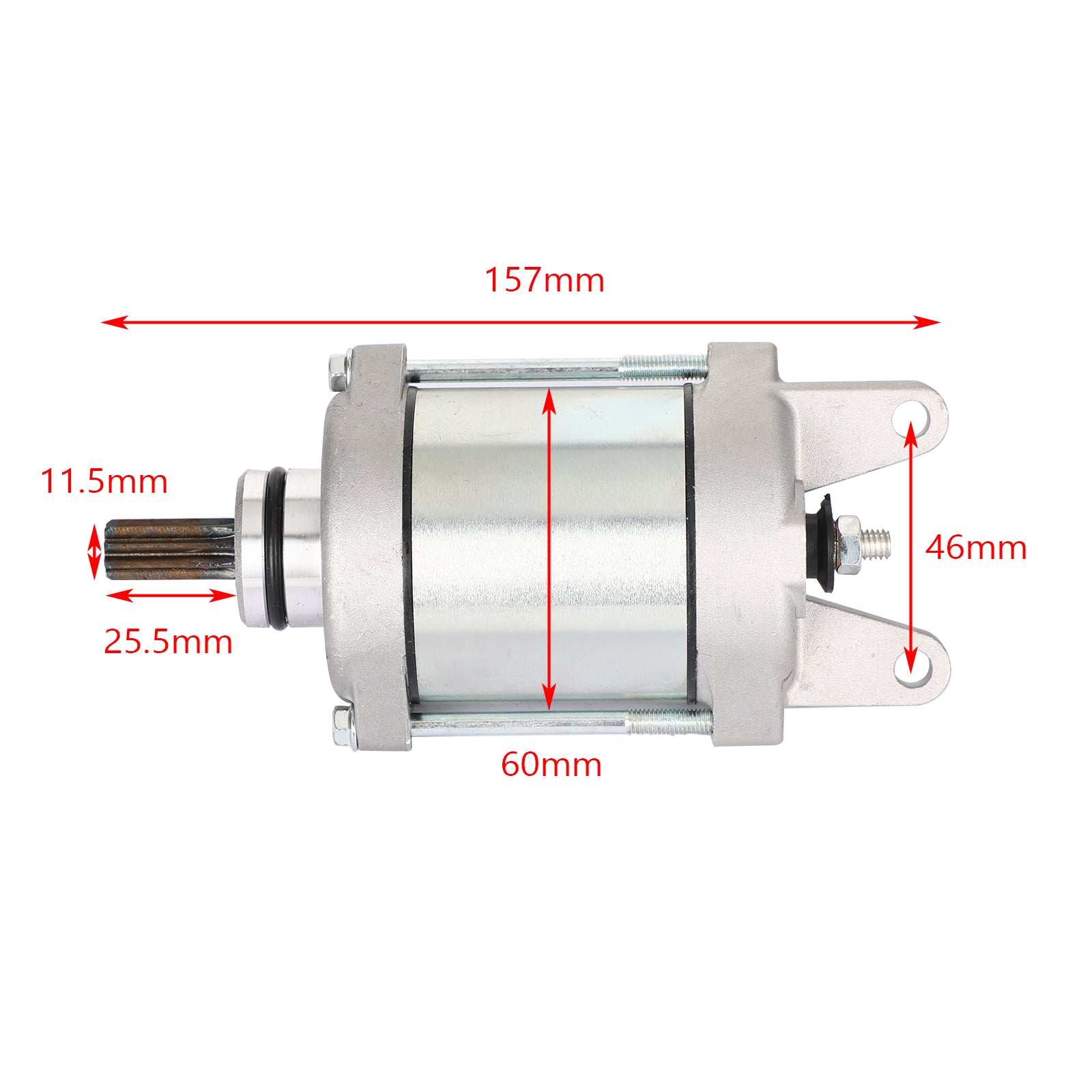 Kawasaki ER250 Z250 13-14 KLE300 Versys-X 300 17-20 EX300 Ninja 300 13-17 Arranque Motor Arranque 9-Spline