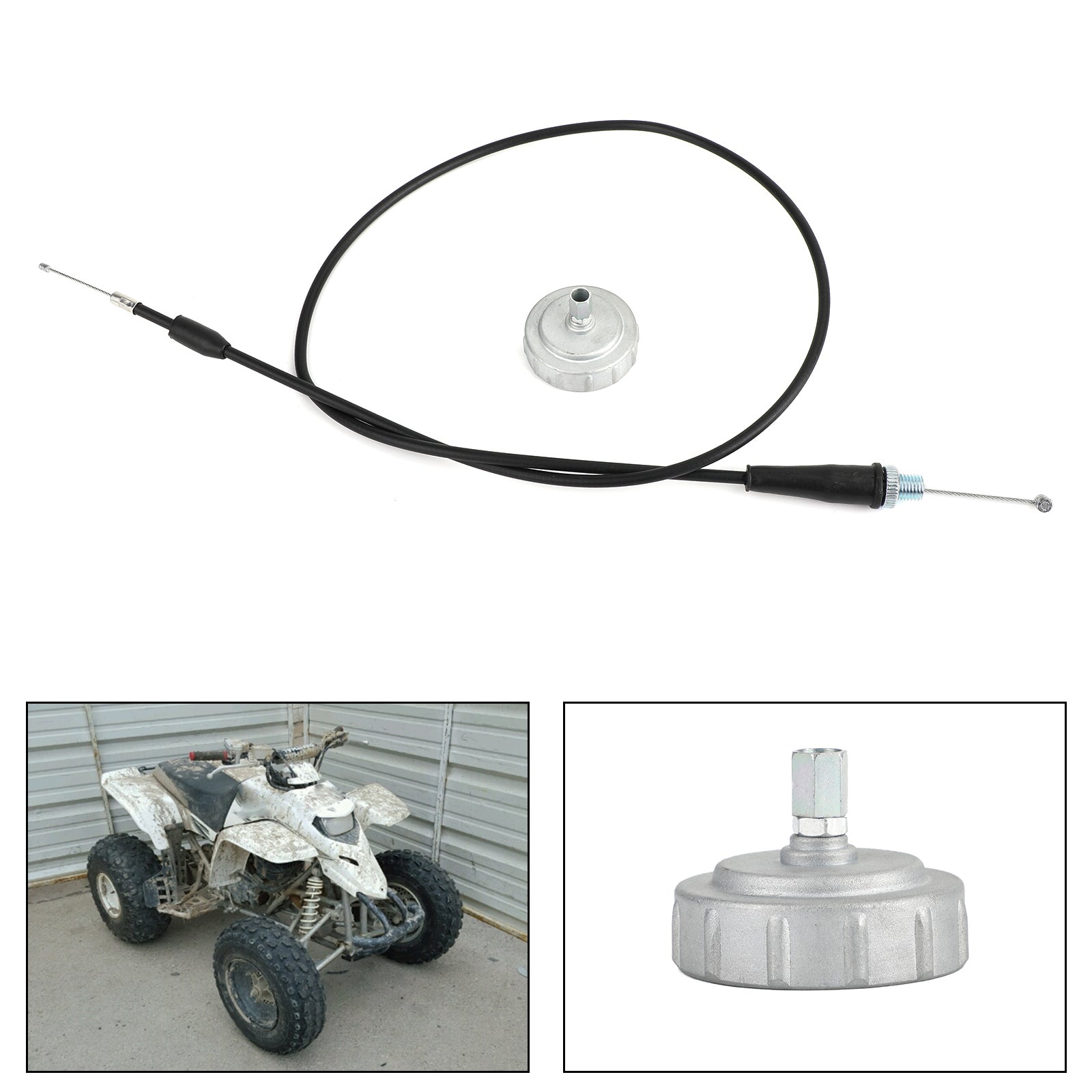 NICHE Rear Brake Cable For Yamaha Blaster 200 YFS200 (1988-2006) – Direct Replacement 2XJ-26351-02-00