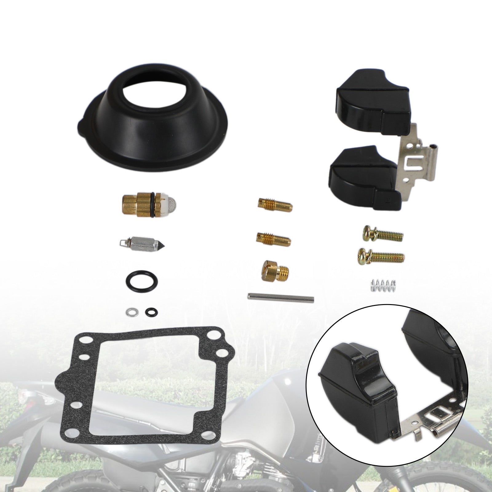 Kit de réparation de reconstruction de carburateur adapté pour Yamaha XS1100 XS1100L XS1100S 1980-81 générique