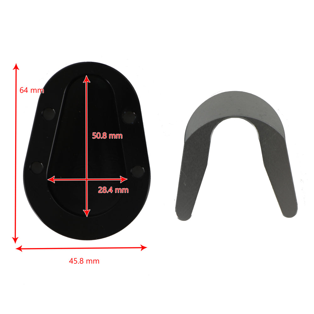 Kickstand Enlarge Plate Pad fit for Vespa Sprint 150 Primavera 150 2013-2020 Generic