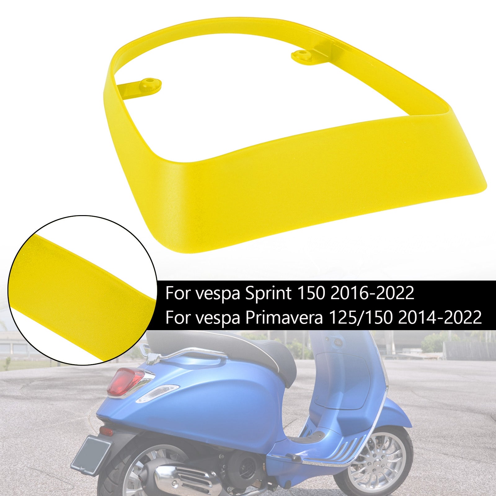 テールライトカバー リアランプガード Sprint Primavera 125/150 2014-2022用