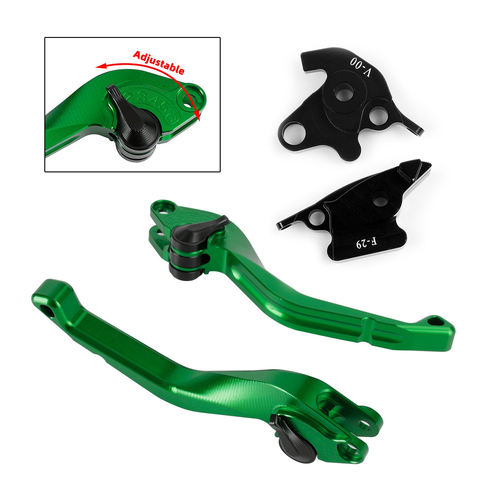 Leva freno frizione corta CNC adatta per Honda ST 1300 2008-2012