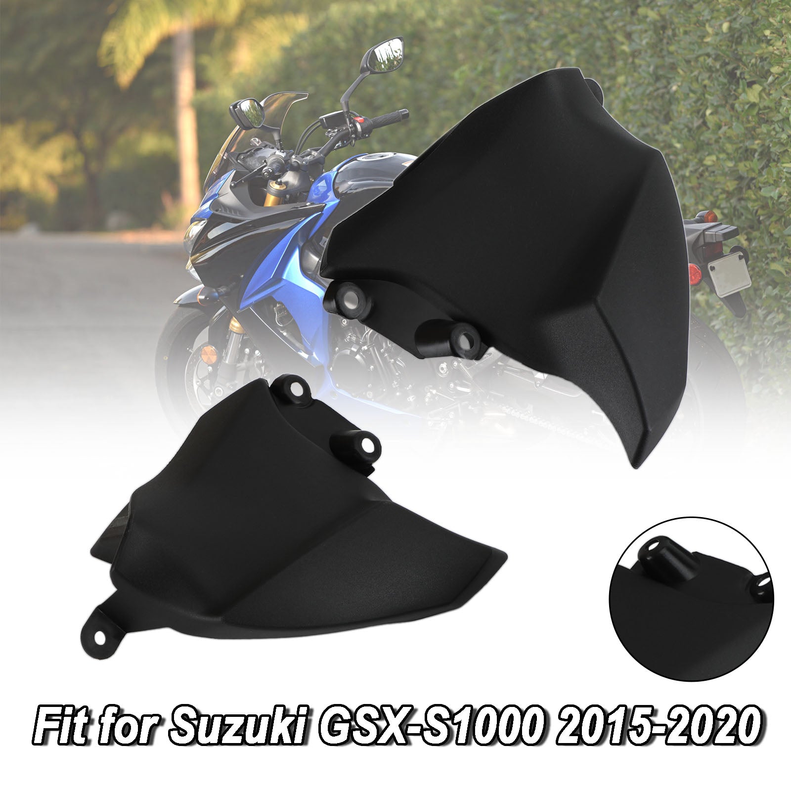 Unpainted Tank Side Cover Fairing Panel For Suzuki GSX-S 1000 2015-2020