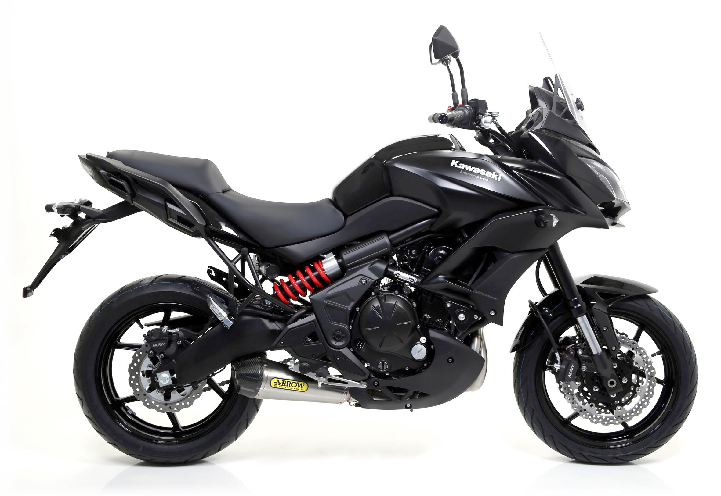 Amotopart 2015-2021 Kawasaki Versys 650 オールブラック フェアリングキット