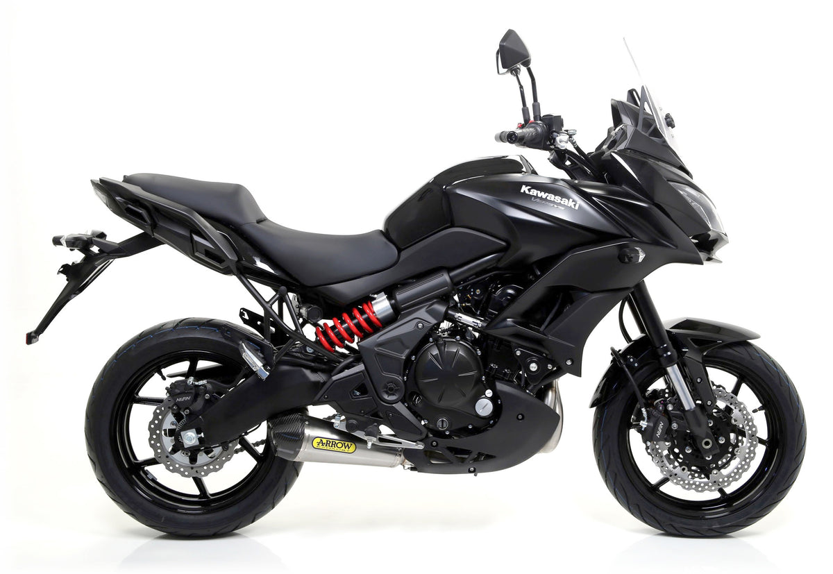 Amotopart 2015–2021 Kawasaki Versys 650 komplett schwarzes Verkleidungsset