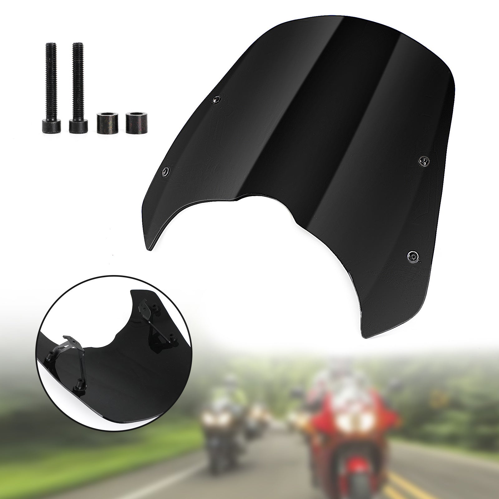 15-22 Kawasaki Vulcan S650 VN650 Windshield Windscreen Protector