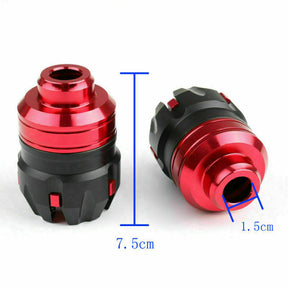 Slider BB Wheel Front Red Crash Anti Motocycle CNC Universal Axle Protector Fork Generic
