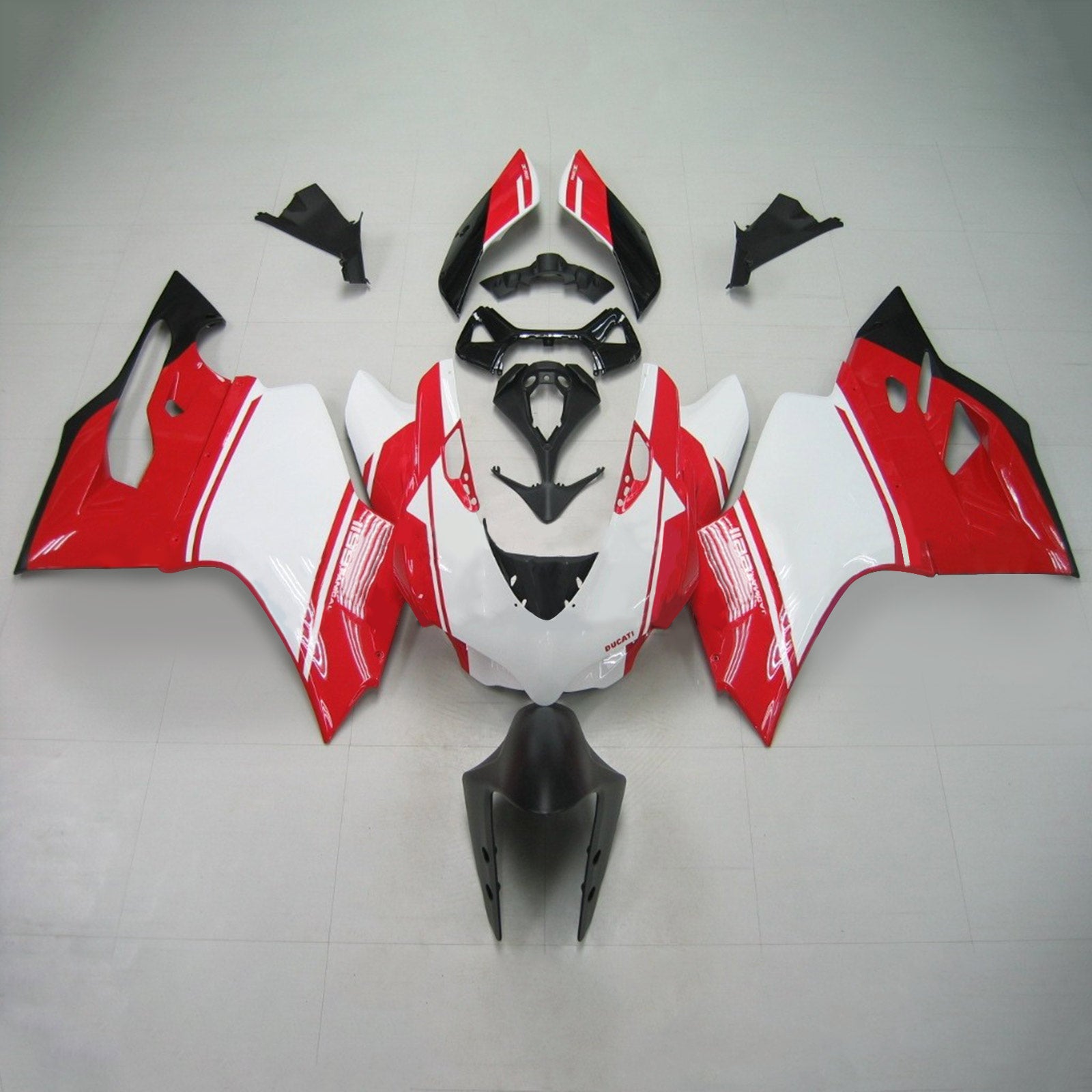 Zestaw owiewek Amotopart Ducati 2012-2015 1199/899 czerwono-biały