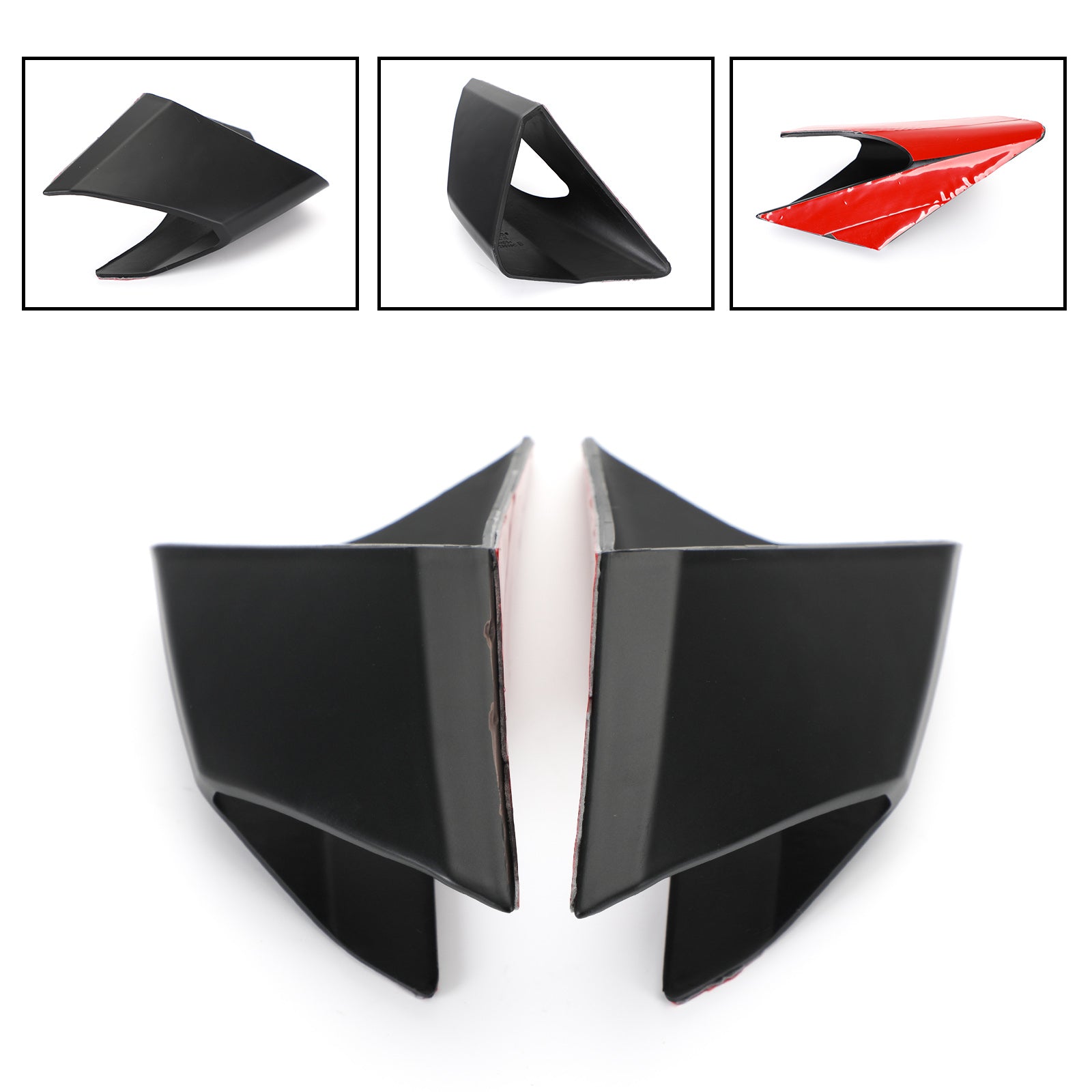 Front Fairing Winglets Side Wing Protection Cover fit for Honda CBR650R 19-2021 Generic