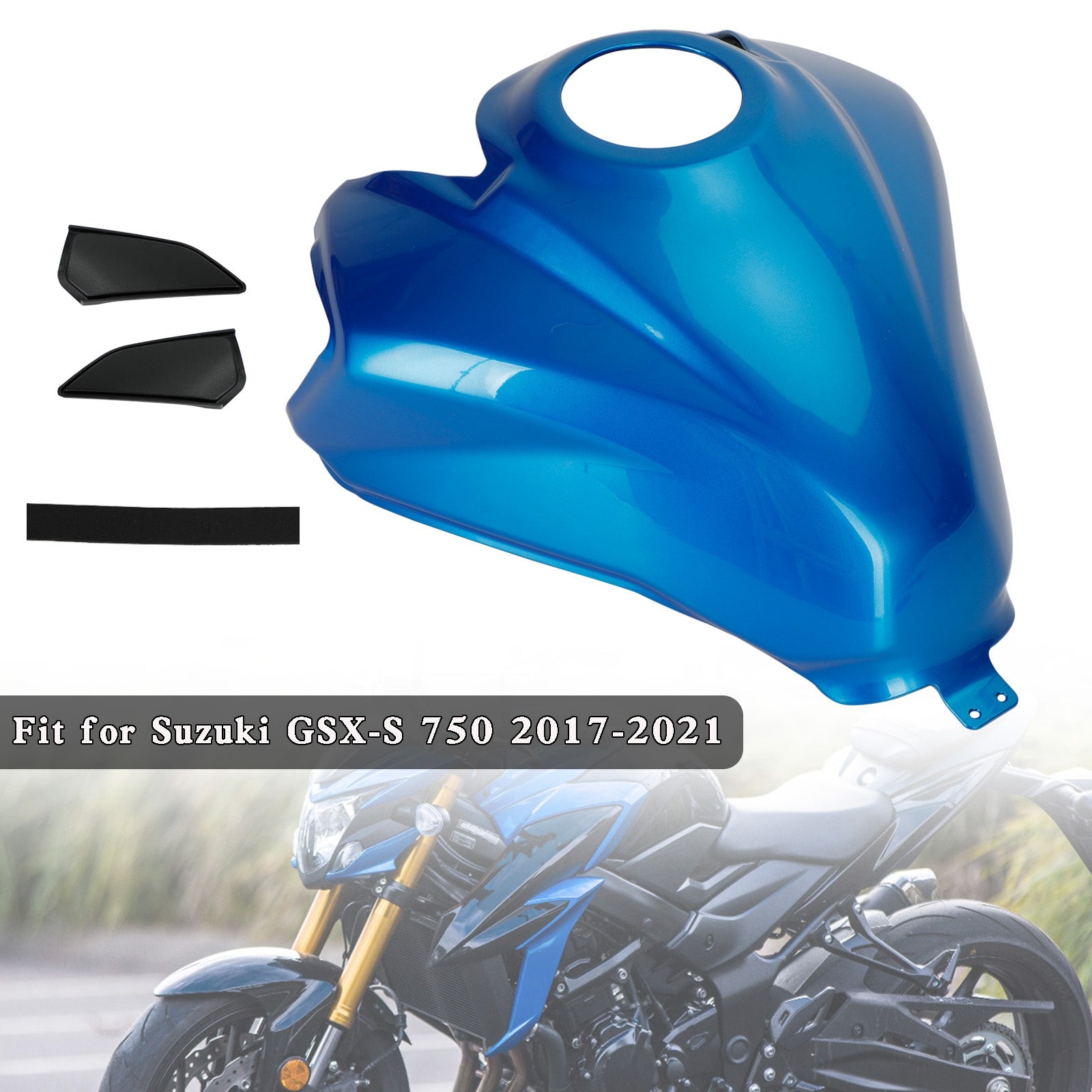 2017-2021 スズキ GSX-S 750 GSXS ガスタンク カバー ガード プロテクター