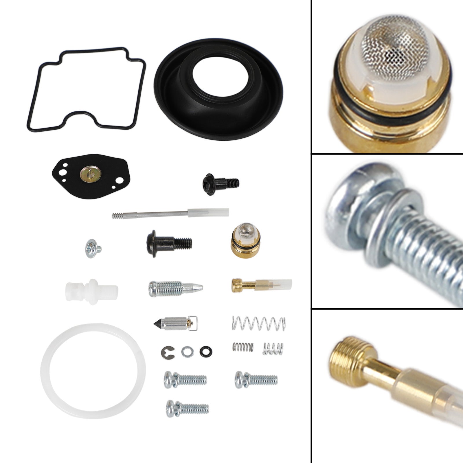 Carburetor Rebuild Repair Kit fit for Suzuki DRZ400 DRZ400E DRZ400S DRZ400SM Generic