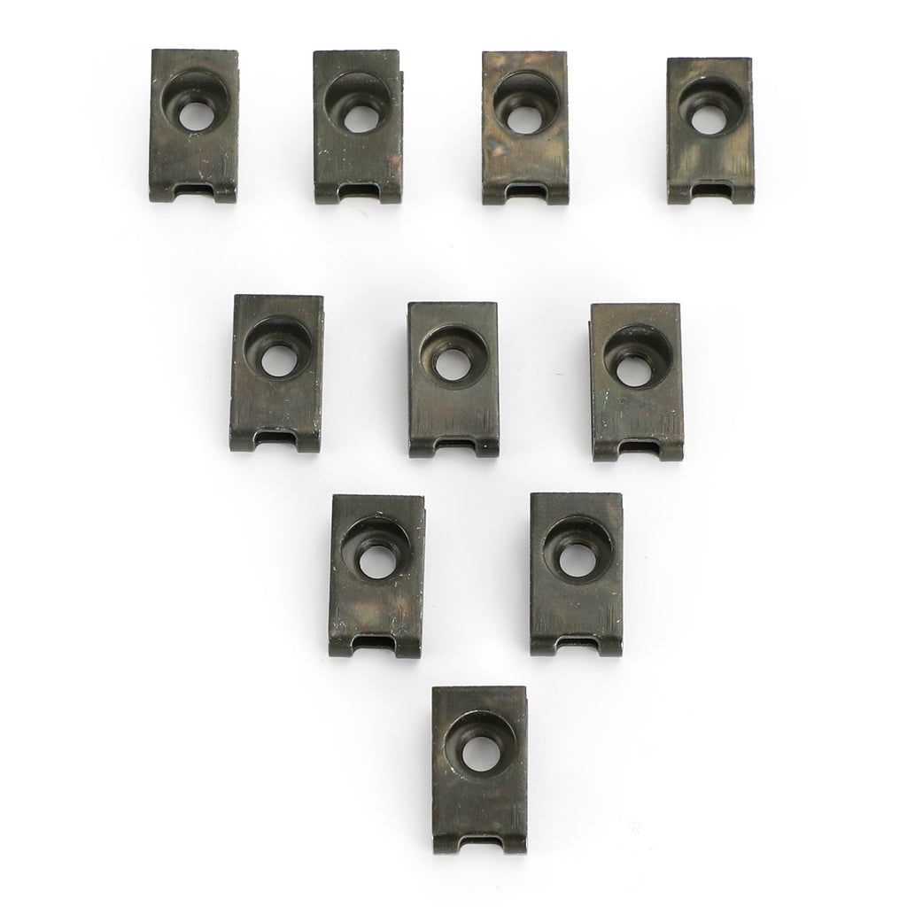 M8 8mm Thread Panel Spire C Clips Fairing Speed Fasteners Screw Zinc ...