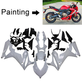 Amotopart Honda CBR650R 2021–2023 rot-weißes Verkleidungsset