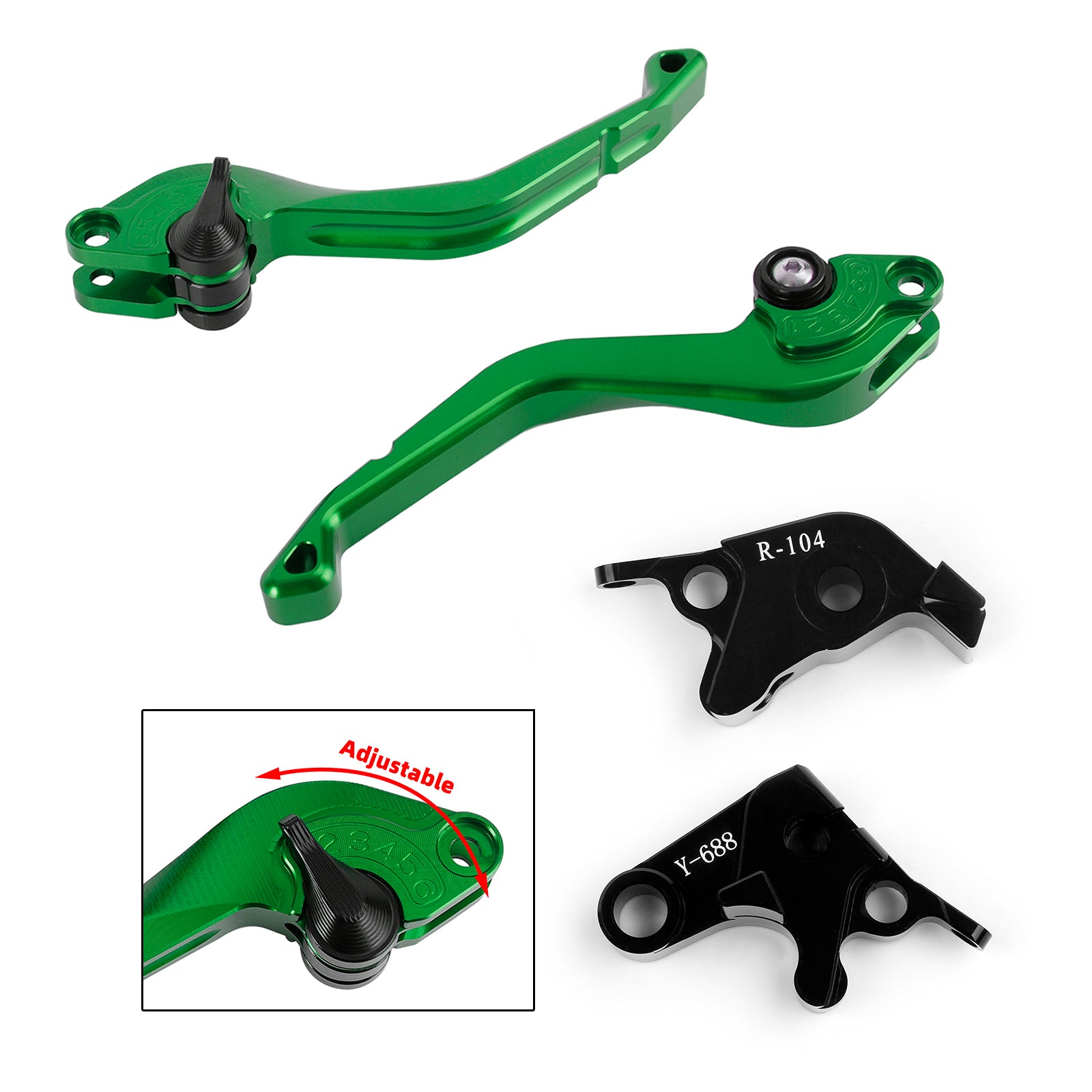 CNC Short Clutch Brake Lever fit for Yamaha YZF R1 R6 R6S CA/EU VERSION