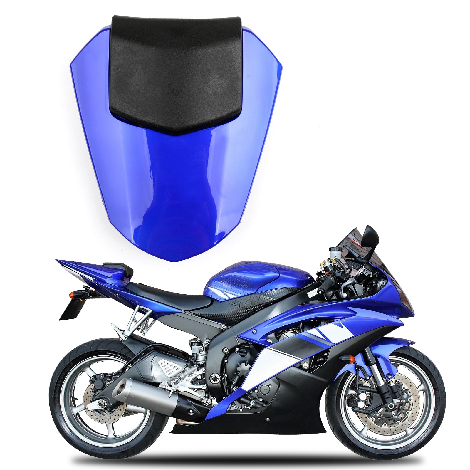 08-16 Yamaha R6 Rear Seat Cover cowl