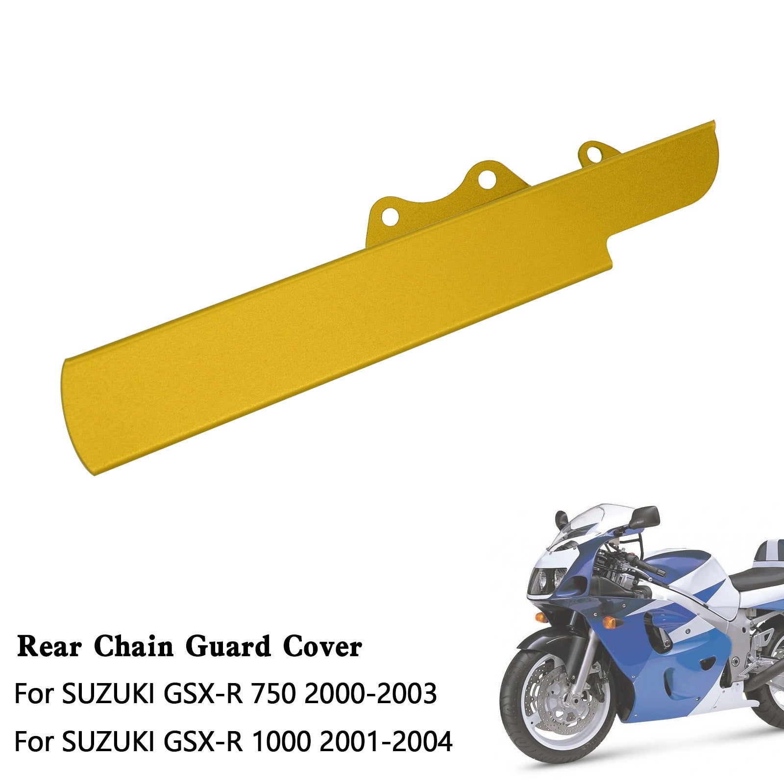 Kettenrad-Kettenschutzabdeckung für Suzuki GSXR 1000 GSX-R 750 2000–2003